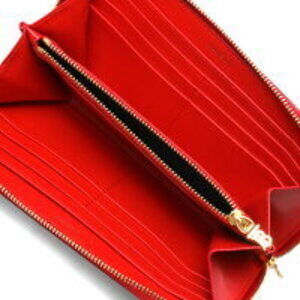 Burberry Long Wallet Red Elmore Bright